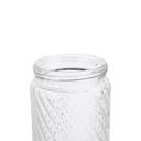 Delcasa 2Pcs 1200Ml Lilac Glass Storage Jar 11X17Cm-Round Shaped, Healthier Choice - SW1hZ2U6NDMwMTgy