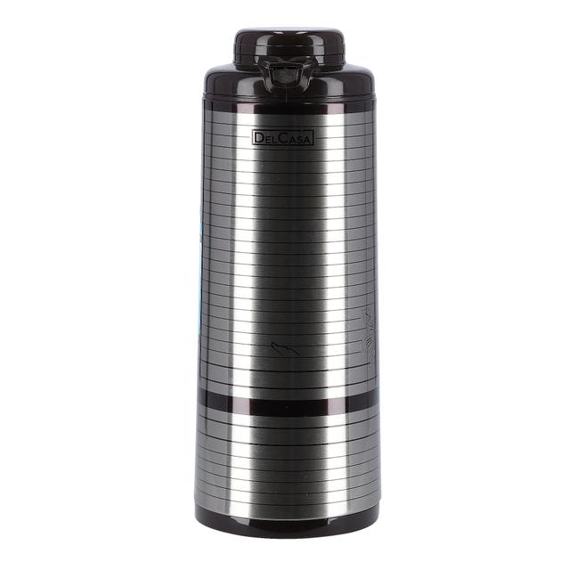 Delcasa 1.6L Stainless Steel Caliber Vacuum Flask - Insulated Flask Bottle - Thermos Flask