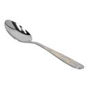 Delcasa Desert Spoon - 6 Pcs S/S -Stainless Steel - Golden Pattern Cutlery, Long Grip Handle - SW1hZ2U6NDI1MDcy