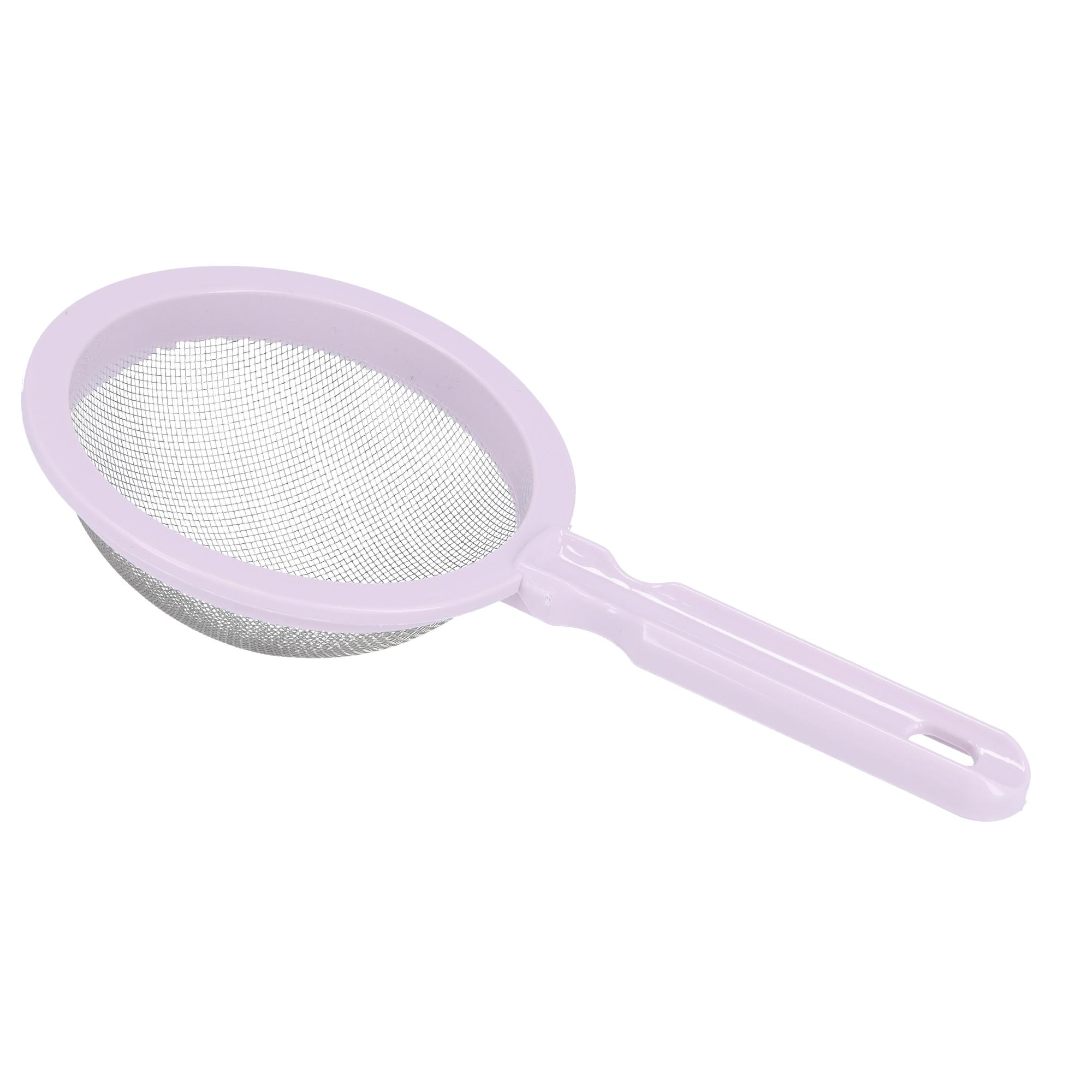 Delcasa Tea Strainer - Premium Fine Mesh Sieve Solution With Non-Slip Handle