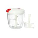 Delcasa Manual Food Chopper - Mini Hand Pull Food Processor/Mixer/Cutter/Dicer - Manual Handheld - SW1hZ2U6Mzg0MjA0