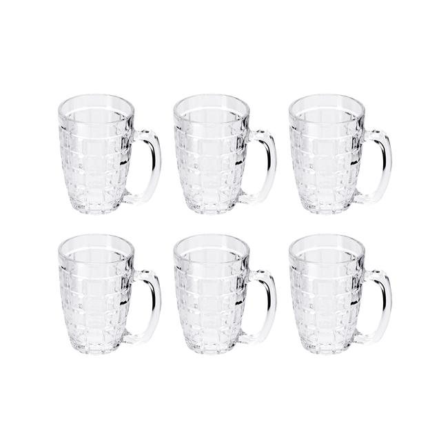 Delcasa 6Pc Tumbler Glass Set, 9Oz/260Ml - Tumbler Glass For Drinking Water/Tea/Coffee/Hot Beverages - SW1hZ2U6NDAwMTAz