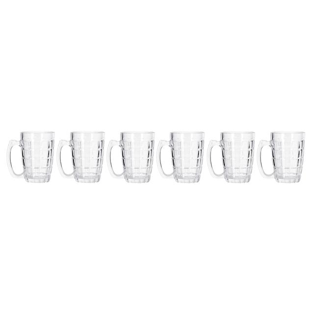 Delcasa 6Pc Tumbler Glass Set, 9Oz/260Ml - Tumbler Glass For Drinking Water/Tea/Coffee/Hot Beverages - SW1hZ2U6NDAwMTE3