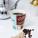 كوب قهوة  Delcasa 11Oz New Bone China V-Shape Mug - SW1hZ2U6NDI3NTE2