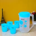 ابريق ماء 2.3 لتر مع أربع كاسات Delcasa 2.3 Litre Water Jug With 4 Glasses