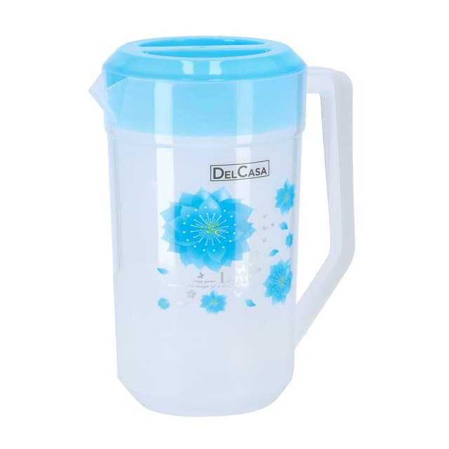 ابريق ماء 2.3 لتر مع أربع كاسات Delcasa 2.3 Litre Water Jug With 4 Glasses