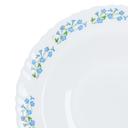 Delcasa 9.5" Opalware Round Deep Soup Plates - Pasta Plates - Plate With Playful Classic Decoration - SW1hZ2U6MzY2Nzg2