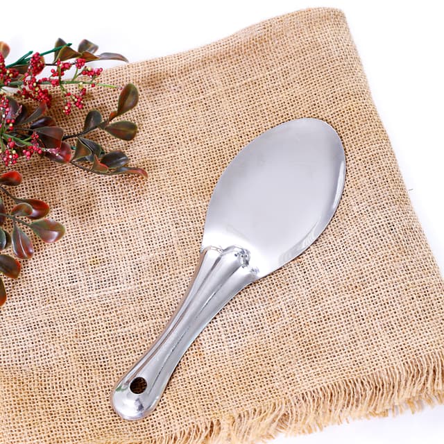 ملعقة طعام 9.5 انش Rice Panja Stainless Steel Rice Serving Spoon من Delcasa - 184881