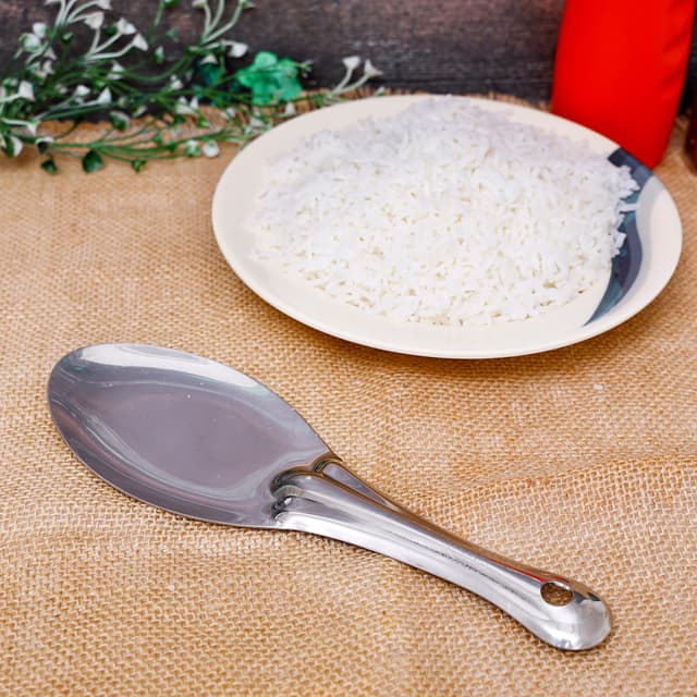 ملعقة طعام 9.5 انش Rice Panja Stainless Steel Rice Serving Spoon من Delcasa - 184884