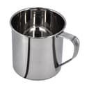 Delcasa 10Cm Steel Mug - Portable Lightweight Large Coffee & Tea Mug