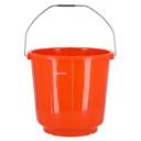 Delcasa 18Ltr Plastic Bucket With Lid - Strong Handle- Red- 18 Liter - SW1hZ2U6NDMzMTg1