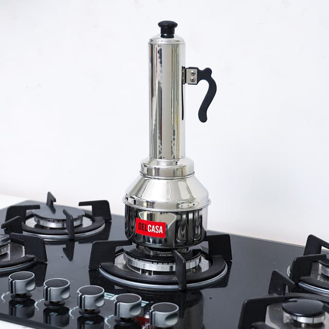 Delcasa Stainless Steel Puttu Maker With Pot - Stainless Steel Food Grade Material