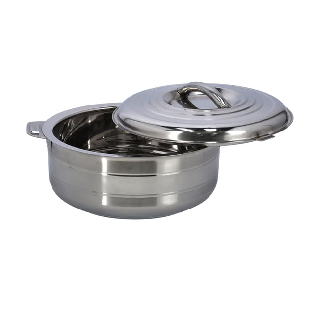 Delcasa 3Pcs Stainless Steel Hot Pot - Royalford (1.5+2.5+3.5L) 1X4