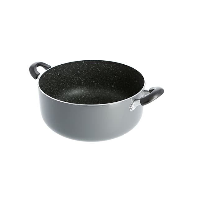 كسرولة غرانيت قياس 28 سم GRANITE COATED ALUMINIUM NON-STICK CASSEROLE - Delcasa