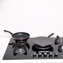 Delcasa 3Pcs Fry Set - Non-Stick Fry Pan Set With Slotted Turner