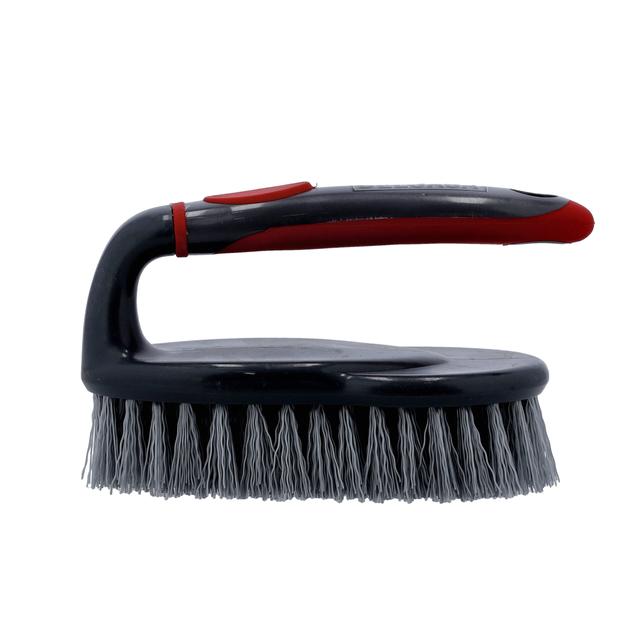 Delcasa Cleaning Brush - Iron Shaped Scrubbing Brush With Stiff Bristles & Non-Slip Grip For Stubb - SW1hZ2U6NDEwODU4