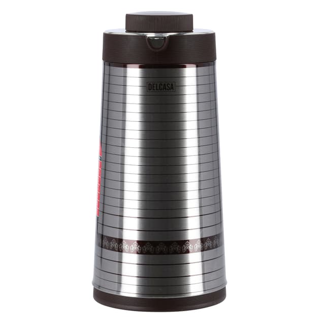 Delcasa 1.9L Stainless Steel Vacuum Flask - Insulated Flask Bottle - Thermos Flask With Double Wall