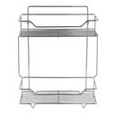 Delcasa 2 Tier Shower Rack - Storage Shelf - Bathroom Storage Shelves And Racks Stainless Steel - SW1hZ2U6NDI2MDc0