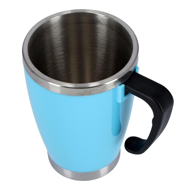 Delcasa 420Ml Stainless Steel Travel Mug - Double Wall & High Grade Stainless Steel - Hot & Cool - SW1hZ2U6NDIxNTMx