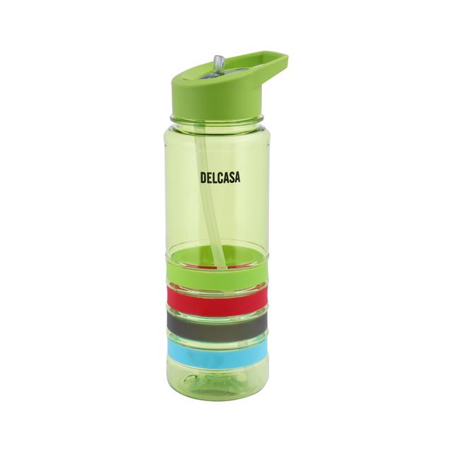 Delcasa 720Ml Water Bottle - Reusable Water Bottle Wide Mouth With Hanging Clip - SW1hZ2U6NDA1NDgy