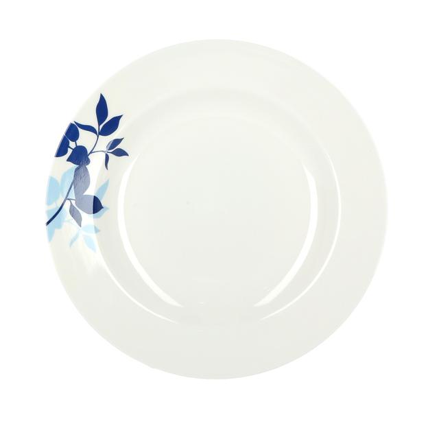 Delcasa 10" Round Deep Soup Plates - Pasta Plates - Plate With Playful Classic Decoration - SW1hZ2U6NDEwNjU5