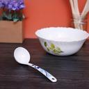 Delcasa Melamine Serving Ladle - Professional Soup Ladle With Long Handle - Kitchen Dining Cutlery - SW1hZ2U6NDExMDU1