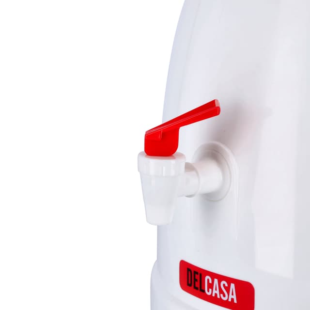 Delcasa DC1860 Water Dispenser - High-Quality Food Grade PP Polymer Material | Non-Dust Adhesive - Prevents Bacteria | No Water Leakage, Low Cost | Easy to Install | 4 to 5 Gallon Bottle