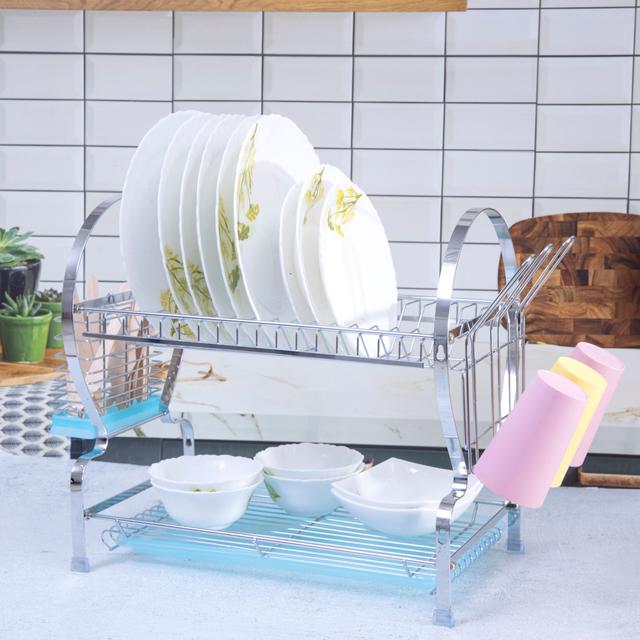 Delcasa 2Layer Wall hanging Dish Rack