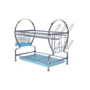 حامل تجفيف الصحون (شكاكة) بطبقتين  2 -Layer Dish Drainer Rack - Delcasa