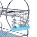 حامل تجفيف الصحون (شكاكة) بطبقتين  2 -Layer Dish Drainer Rack - Delcasa