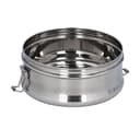 Delcasa S/S Lunch Box With Plate/14cm 1X36