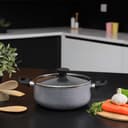 كسرولة غرانيت قياس 30×13 سم GRANITE COATED ALUMINIUM NON-STICK CASSEROLE - Delcasa - 184411