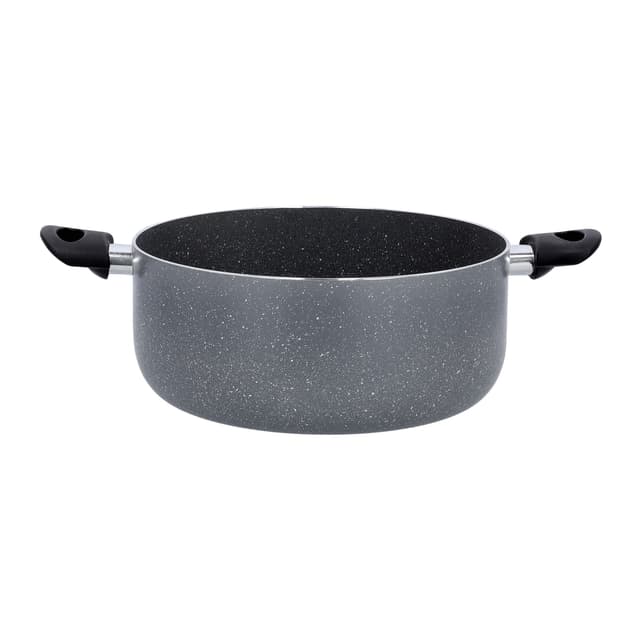 كسرولة غرانيت قياس 30×13 سم GRANITE COATED ALUMINIUM NON-STICK CASSEROLE - Delcasa - 184416