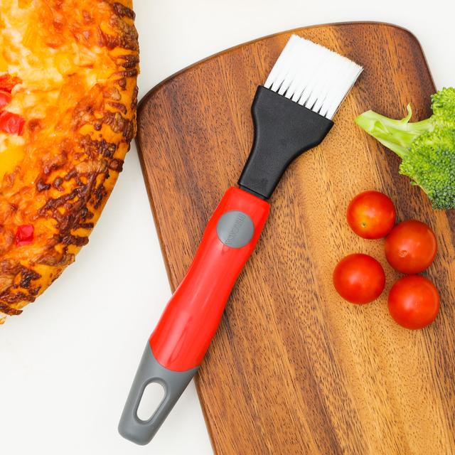 Delcasa Nylon Brush, Elegant Design, Dishwasher Safe, DC1924 - Cooking, Baking & Barbecue - Ergonomically Designed Basting Brush for Oiling & Glazing, Stainless Steel with PP Handle, Hassle Free Construction - SW1hZ2U6NDIyNzEz