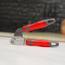 Delcasa Stainless Steel Garlic Press With PP Handle, DC1932 | Professional Grade | Easy Clean | Dishwasher Safe & Rustproof | Elegant Design | Hassle Free Construction