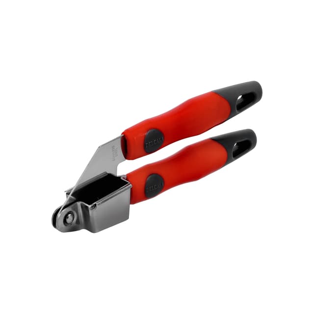 Delcasa Stainless Steel Garlic Press With PP Handle, DC1932 | Professional Grade | Easy Clean | Dishwasher Safe & Rustproof | Elegant Design | Hassle Free Construction