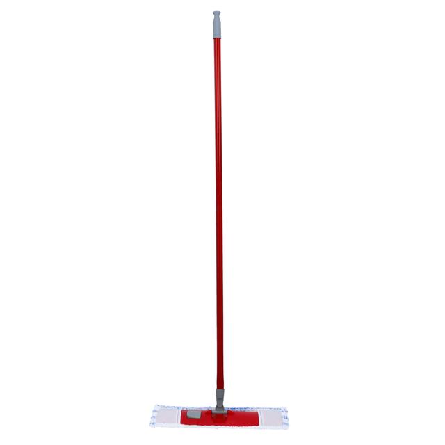 Delcasa Ace Airport Mop, Flat Spin Mop System, DC1969 | 100% Microfiber Mop Head | 180 Degree Flexible Head | Adjustable Height | Machine Washable | Suitable for All Types of Floors - SW1hZ2U6NDI0NjA3