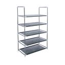 Delcasa 5 Layer Shoe Rack, Iron & Non-Woven Fabric, DC2004 | Easy To Move & Space Saving | Modern Design, More Storage Space | Easy To Assemble - SW1hZ2U6NDI0Mzg4