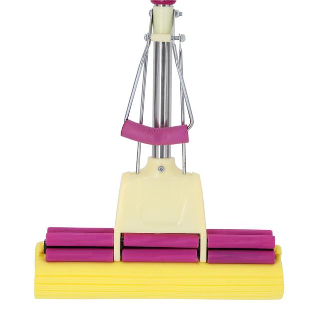 Delcasa Floor Squeezer, DC2008 | Portable Lightweight Sponge Mop With Absorbent Sponge | Perfect Floor Cleaner for Hardwood, Tile & More - SW1hZ2U6NDMxNTU0