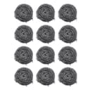 سيفة جلي 12 قطعة Delcasa 12 Pcs Steel Wool - 297876