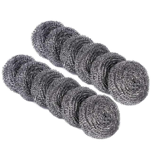 سيفة جلي 12 قطعة Delcasa 12 Pcs Steel Wool