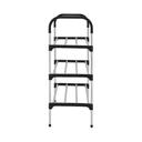 Delcasa 3 Tier Shoe Rack, Chrome-Finish Durable Iron, DC2053 | Unit Entryway Shelf Stackable Cabinet | Perfect for Bedroom, Closet, Entryway, Dorm Room - SW1hZ2U6NDI0Mjkz