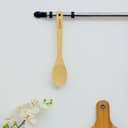 Delcasa Bamboo Spoon,100% Natural Bamboo,DC2100 | Won't Scratch Your Pots & Pans | Resist High Temperature & Corrosion | Bamboo Serving Spoon for Cooking or Serving - 185857