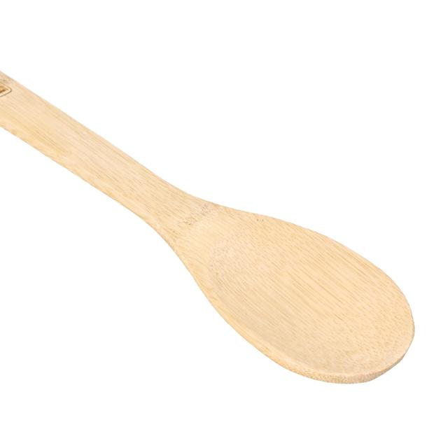 Delcasa Bamboo Spoon, 100% Natural Bamboo, DC2100 | Won't Scratch Your Pots & Pans | Resist High Temperature & Corrosion | Bamboo Serving Spoon for Cooking or Serving - SW1hZ2U6NDI4MzYw