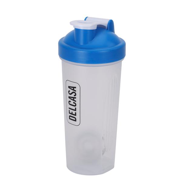 Delcasa 600ml Shaker Bottle, DC2104 | Lid PE, Body PP, Ball 304 Stainless Steel | Perfect For Protein Shakes And Pre Workout | Mixing Bottles For Protein Shakes | Premium Fitness Accessories - SW1hZ2U6NDIzNzE2