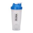 Delcasa 600ml Shaker Bottle, DC2104 | Lid PE, Body PP, Ball 304 Stainless Steel | Perfect For Protein Shakes And Pre Workout | Mixing Bottles For Protein Shakes | Premium Fitness Accessories - SW1hZ2U6NDIzNzMw