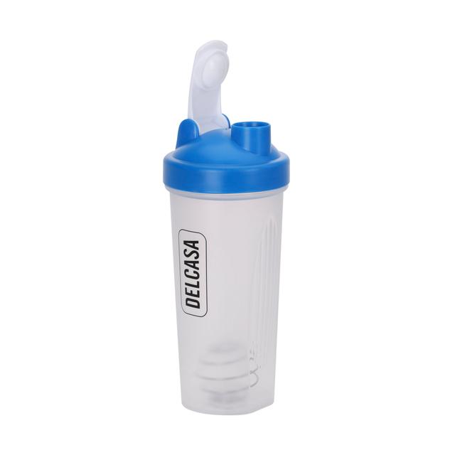 Delcasa 600ml Shaker Bottle, DC2104 | Lid PE, Body PP, Ball 304 Stainless Steel | Perfect For Protein Shakes And Pre Workout | Mixing Bottles For Protein Shakes | Premium Fitness Accessories - SW1hZ2U6NDIzNzMy