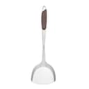 Delcasa Stainless Steel Turner With Wood Finish Handle,DC2147 | Fish Turner Spatula For Cooking Flipping Frying Tuna Steak Eggs Pancake | Easy To Clean,Dishwasher Safe - 184955