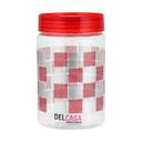 Delcasa Plastic Canister, 500ml Capacity, DC2180 | PET Plastic & Transparent | Wide Mouth | Lightweight & Durable | Easy To Clean | Food Friendly - SW1hZ2U6NDI2Njk0