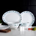 طقم سفرة طعام أوبال زجاجي 42 قطعة ديلكاسا Opalware Dinner Set Delcasa - 184234